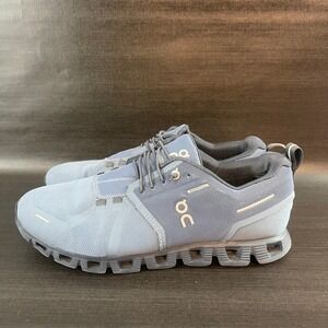 ON Cloud 6 Women's Size 10 Blue Gray Alloy Running Waterproof Athletic Shoes